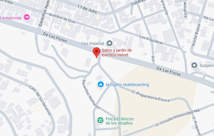 Ubicación del evento